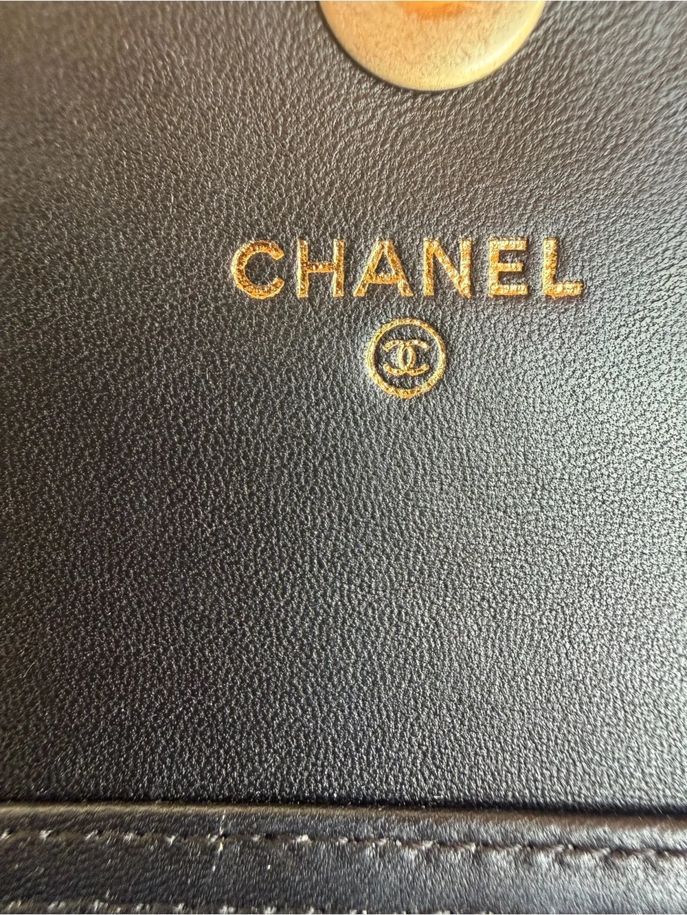Chanel CC Tweed Pearl Crush Wallet on Chain